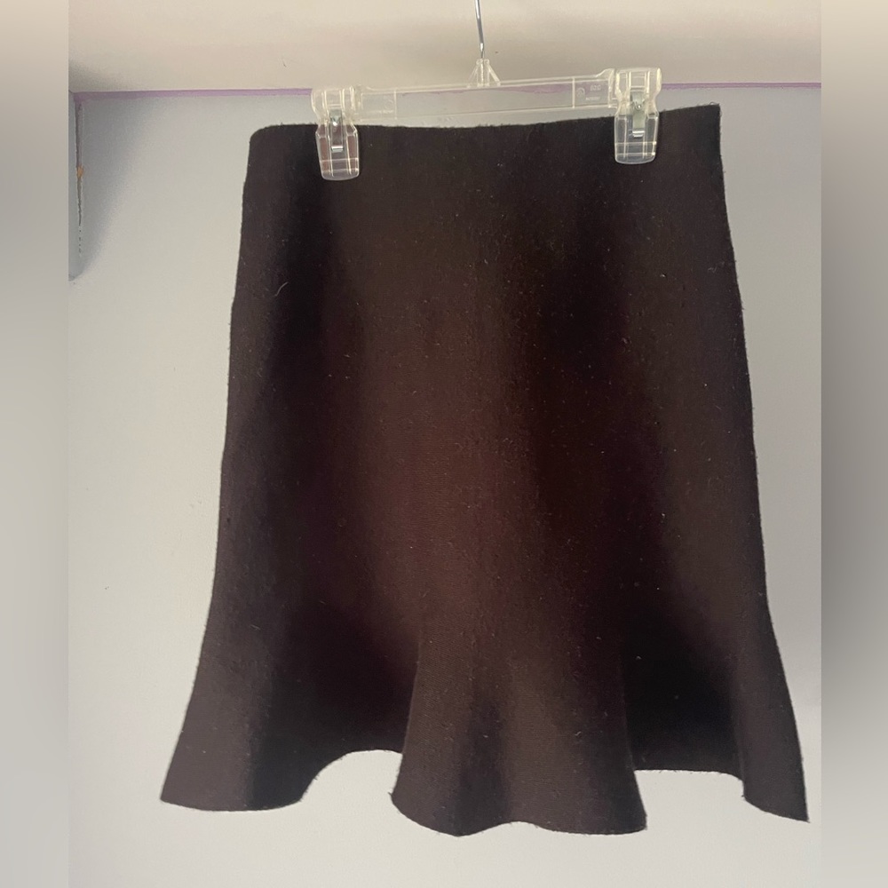 Zara black knit skirt size M - good condition